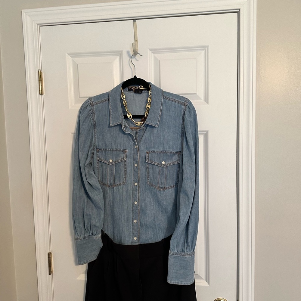 Veronica Beard denim button down